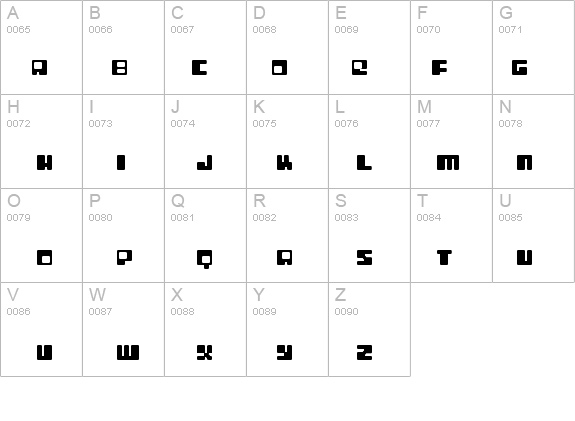 Digit   LoFi details - Free Fonts at FontZone.net