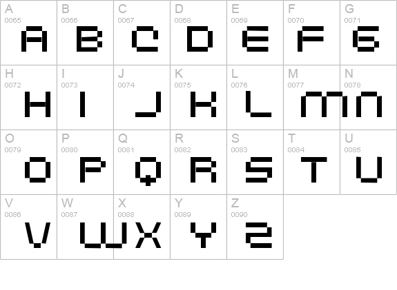Digitalema details - Free Fonts at FontZone.net