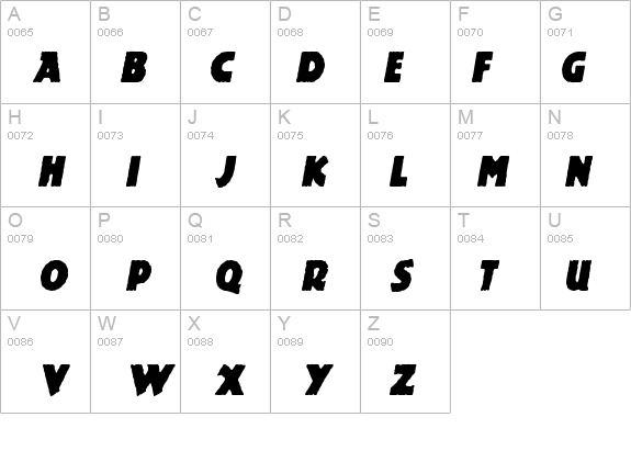 DinosauriaCondensed Italic details - Free Fonts at FontZone.net