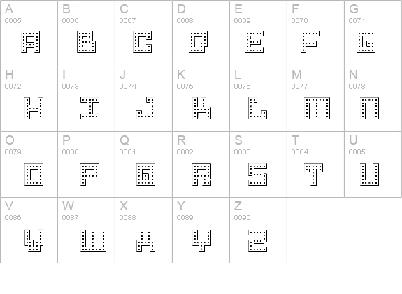 Drid Herder Outline details - Free Fonts at FontZone.net