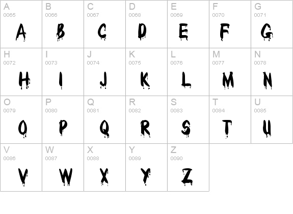 Drips-Extended Normal details - Free Fonts at FontZone.net