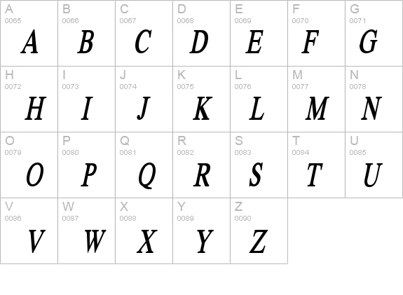 Duke-Condensed Bold Italic details - Free Fonts at FontZone.net