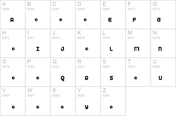 Dunebug Alternates details - Free Fonts at FontZone.net
