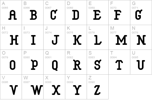 E-Feet details - Free Fonts at FontZone.net