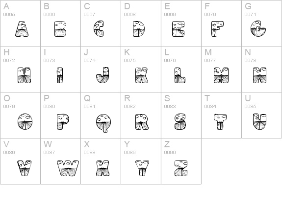 Easter Sunrise details - Free Fonts at FontZone.net