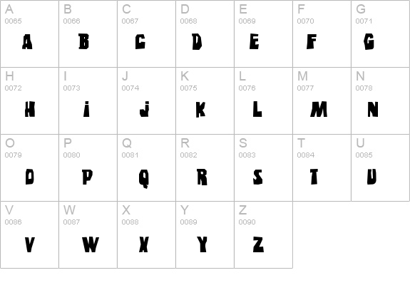 Eastwood details - Free Fonts at FontZone.net