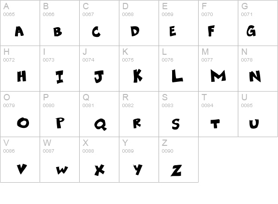 EatpooChubby details - Free Fonts at FontZone.net