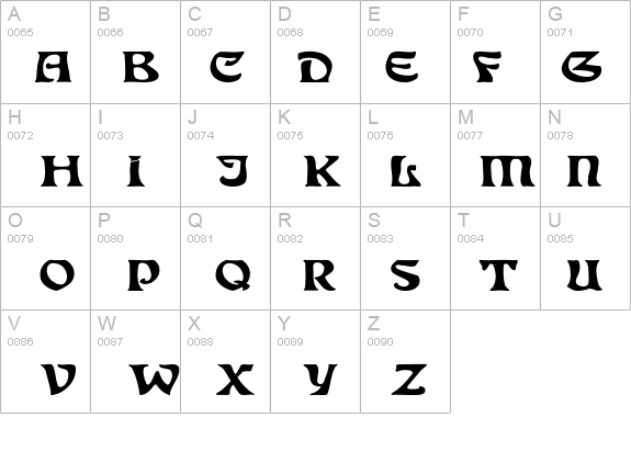 Eckmann Ex details - Free Fonts at FontZone.net