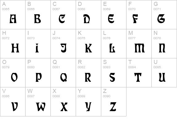 Eckmann details - Free Fonts at FontZone.net