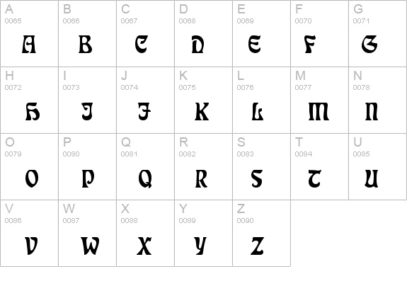 EckmannD details - Free Fonts at FontZone.net