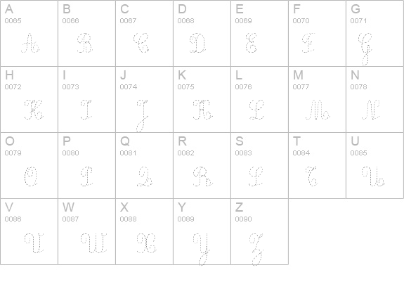 Ecolier_pointillÃ©s details - Free Fonts at FontZone.net