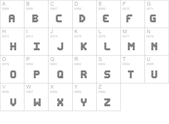 Edit Undo Line BRK details - Free Fonts at FontZone.net