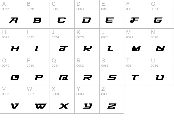 Ef4000cc details - Free Fonts at FontZone.net