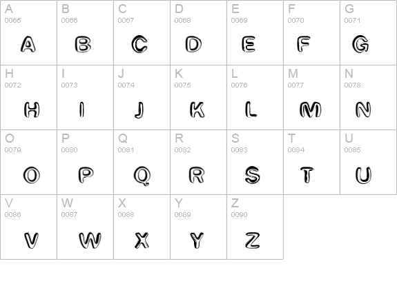 Efentine details - Free Fonts at FontZone.net