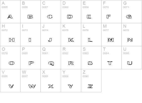 Effluence details - Free Fonts at FontZone.net
