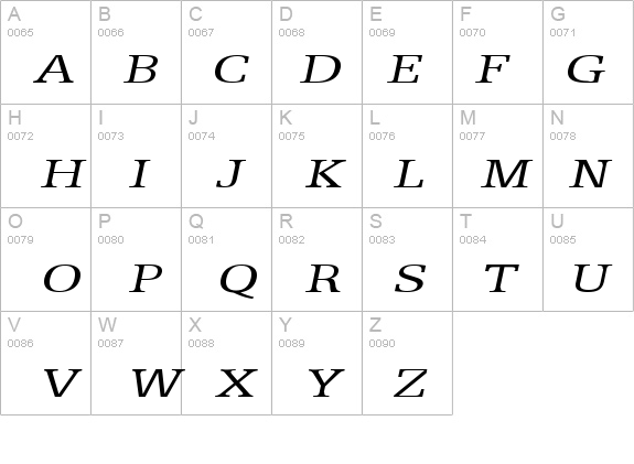 Eggo-Extended Italic details - Free Fonts at FontZone.net