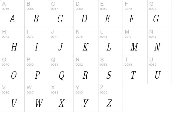 Eggo Thin Italic details - Free Fonts at FontZone.net