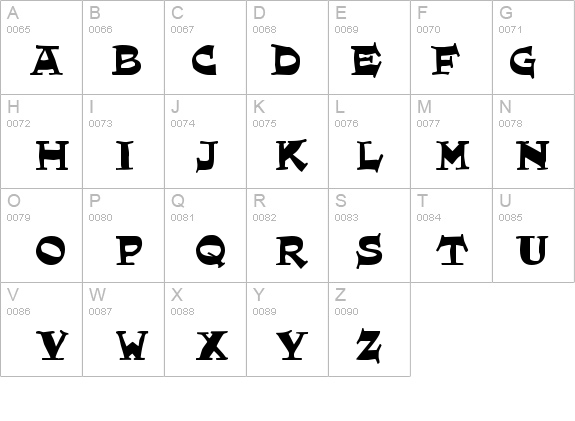 Eglantine details - Free Fonts at FontZone.net