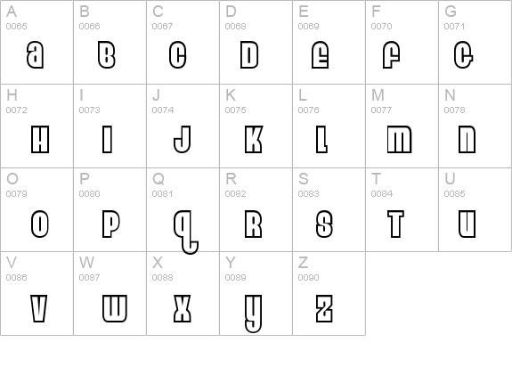 Eight Track program 3 details - Free Fonts at FontZone.net