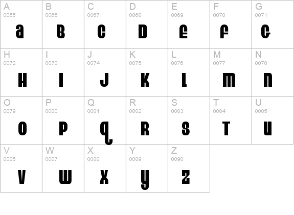 Eighty Percent details - Free Fonts at FontZone.net