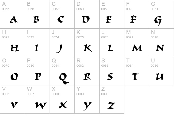 Elbjorg details - Free Fonts at FontZone.net