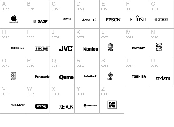 Electronics Regular details - Free Fonts at FontZone.net