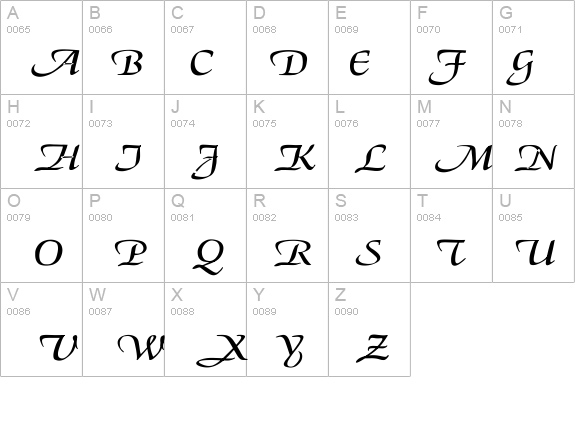 ElGar Wd details - Free Fonts at FontZone.net