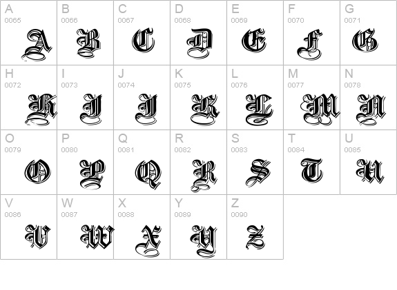 EmbossedBlackWide details - Free Fonts at FontZone.net