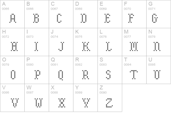 Embroidery details - Free Fonts at FontZone.net