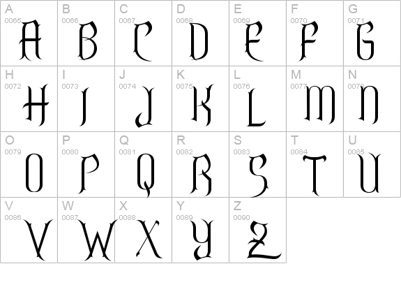 Endor details - Free Fonts at FontZone.net