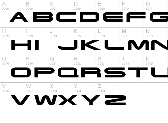 EndzoneExtended details - Free Fonts at FontZone.net