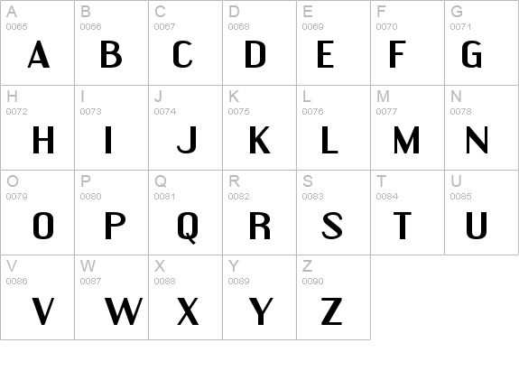 Engebrechtre Expanded Bold details - Free Fonts at FontZone.net