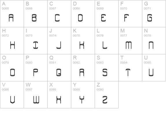 Enthuse BRK details - Free Fonts at FontZone.net