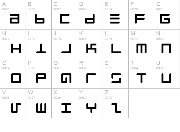 Eppy Evans Round details - Free Fonts at FontZone.net