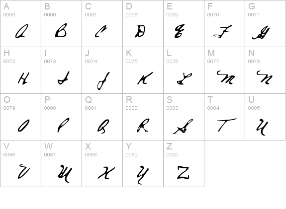 Everett Steele's Hand details - Free Fonts at FontZone.net