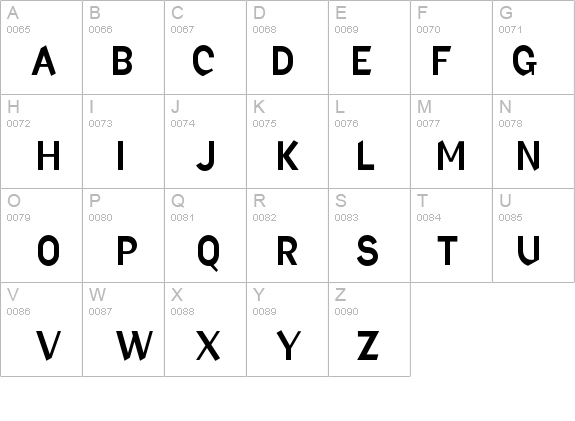 Factory-Wide details - Free Fonts at FontZone.net