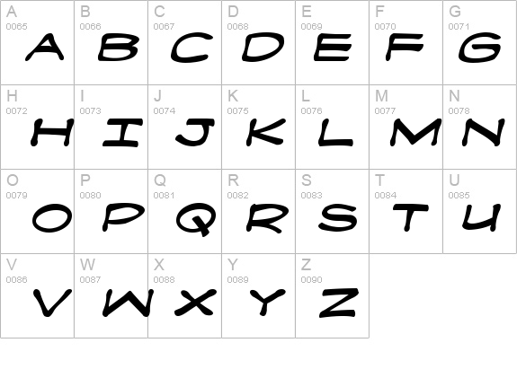 Fanboy Hardcore Italic details - Free Fonts at FontZone.net