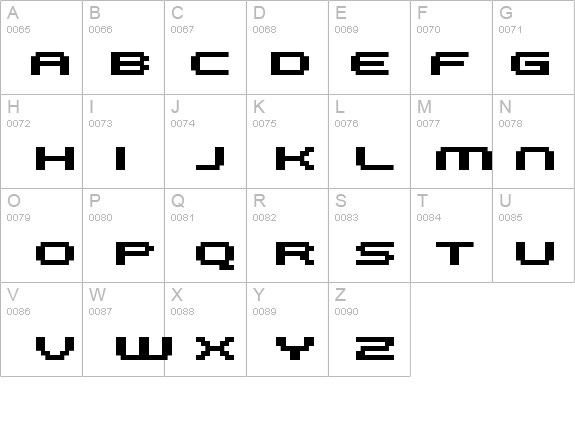 FFF Galaxy Bold Extended details - Free Fonts at FontZone.net