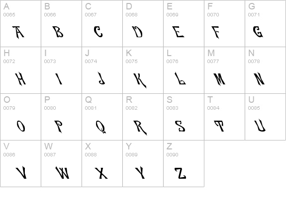 Flemish Normal Lefty details - Free Fonts at FontZone.net