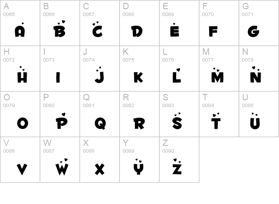 Fontdinerdotcom Luvable details - Free Fonts at FontZone.net