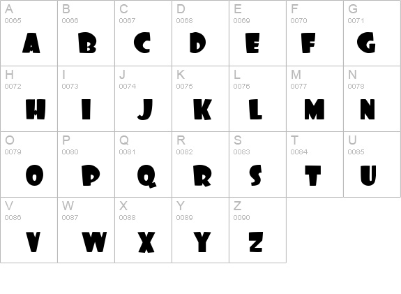 Foo details - Free Fonts at FontZone.net