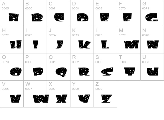 FreckleExtended details - Free Fonts at FontZone.net