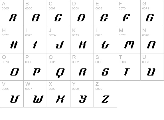 FrenchCurve ALP details - Free Fonts at FontZone.net