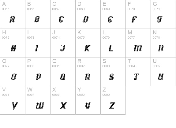 futile extraoutitalic details - Free Fonts at FontZone.net