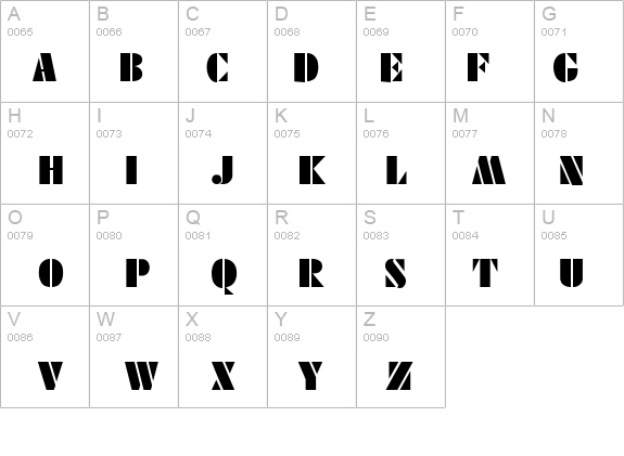 Futurist Black details - Free Fonts at FontZone.net