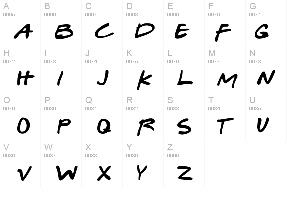 Gabriel Weiss' Friends Font details - Free Fonts at FontZone.net