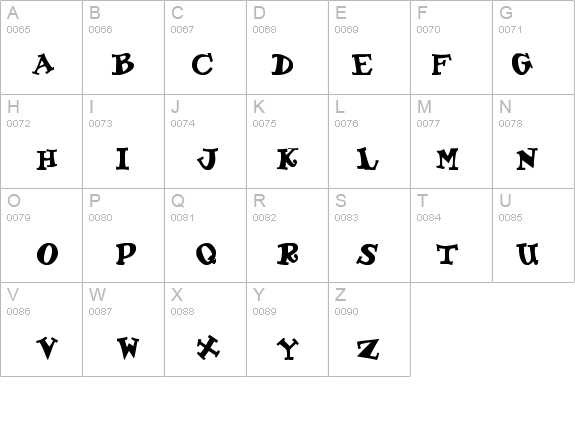 GadzooxBold details - Free Fonts at FontZone.net