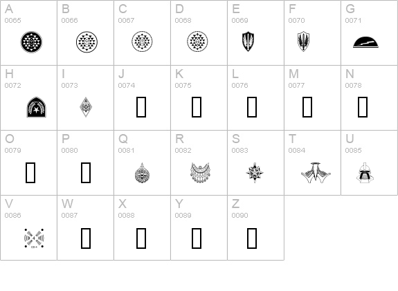 GalacticaBats details - Free Fonts at FontZone.net