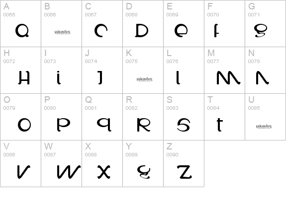 Galaxative details - Free Fonts at FontZone.net