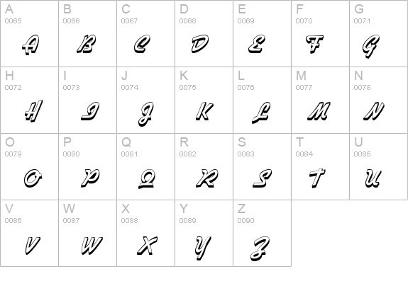 GallanteOutline details - Free Fonts at FontZone.net
